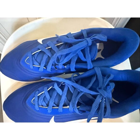Nike Men\'s A\'One A\'ja Wilson Lace Up Athletic Basketball Shoes Blue Size 14.5